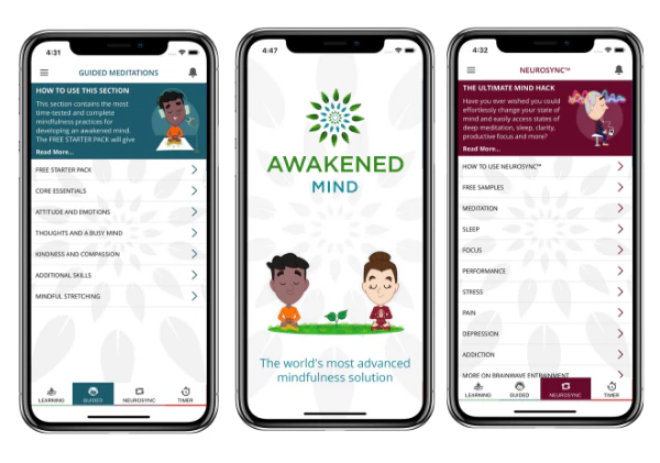 screenshot of Awakened Mind